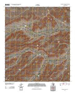 Busher Canyon 2010 topographic map thumbnail