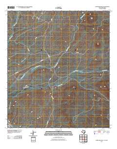 Cerro Redondo 2010 topographic map thumbnail