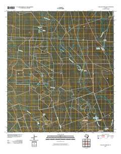 Chacon Creek SE 2010 topographic map thumbnail