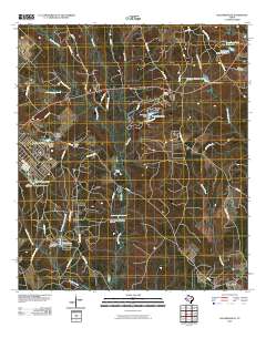 Dallardsville 2010 topographic map thumbnail