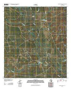 Caiman Creek NE 2010 topographic map thumbnail