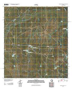 Caiman Creek SE 2010 topographic map thumbnail