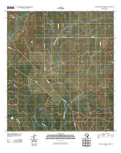 Charco Marrano Creek 2010 topographic map thumbnail