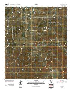 Cherokee 2010 topographic map thumbnail