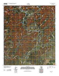Concan 2010 topographic map thumbnail