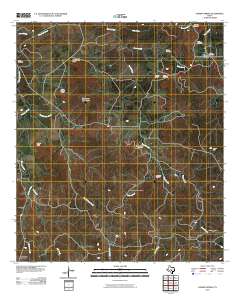 Cherry Spring 2010 topographic map thumbnail