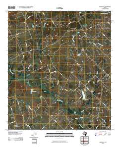 Deanville 2010 topographic map thumbnail