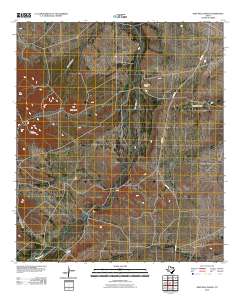 Deep Well Ranch 2010 topographic map thumbnail