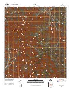 Chinati Peak 2010 topographic map thumbnail