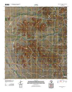 Chispa Mountain 2010 topographic map thumbnail