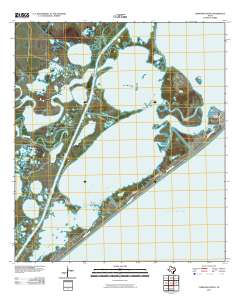 Christmas Point 2010 topographic map thumbnail