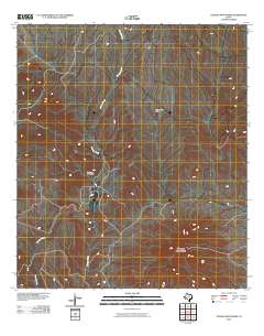 Cienega Mountains 2010 topographic map thumbnail