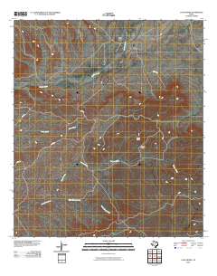Casa Piedra 2010 topographic map thumbnail