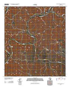 Clark Waterhole 2010 topographic map thumbnail