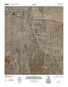 Cox Draw 2010 topographic map preview