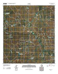 Freer NW 2010 topographic map thumbnail