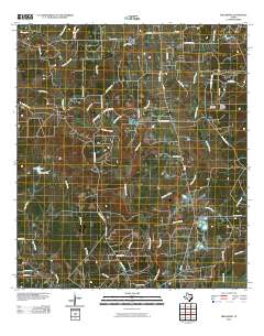 Frelsburg 2010 topographic map thumbnail