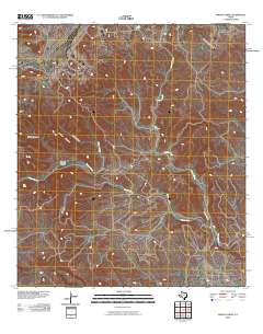 Fresno Creek 2010 topographic map thumbnail