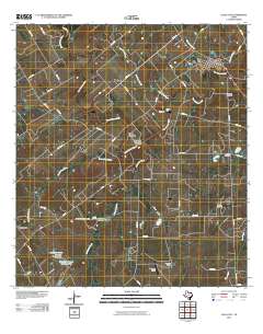 Falls City 2010 topographic map thumbnail