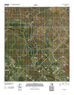 Frio Town 2010 topographic map thumbnail