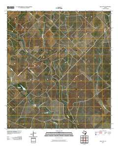 Dilley NE 2010 topographic map thumbnail