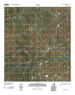Galvan Ranch 2010 topographic map thumbnail