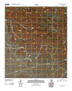 El Muerto Peak 2010 topographic map thumbnail