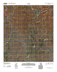 Flat Rock Creek South 2010 topographic map thumbnail