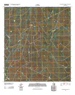 Dos Hermanos Peaks 2010 topographic map thumbnail