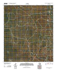Double Mill Draw SE 2010 topographic map thumbnail