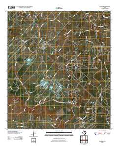 Ellinger 2010 topographic map thumbnail