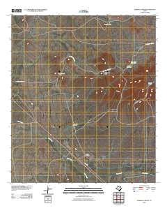 Dowman Canyon 2010 topographic map thumbnail