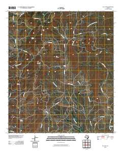Fly Gap 2010 topographic map preview
