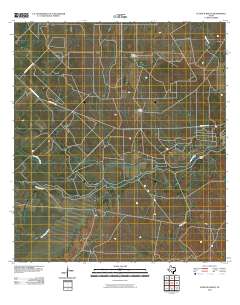 Flying W Ranch 2010 topographic map thumbnail