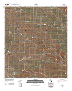 Dryden 2010 topographic map thumbnail