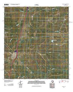 Encinal 2010 topographic map thumbnail