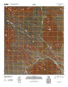 Glenn Spring 2010 topographic map thumbnail