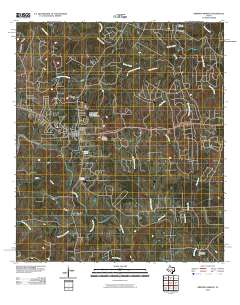 Dripping Springs 2010 topographic map thumbnail