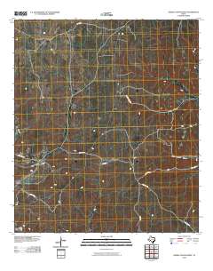 Geddis Canyon West 2010 topographic map thumbnail
