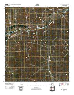 Fort McKavett 2010 topographic map thumbnail