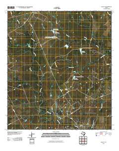 Gillett 2010 topographic map thumbnail