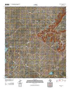 Girvin NE 2010 topographic map thumbnail