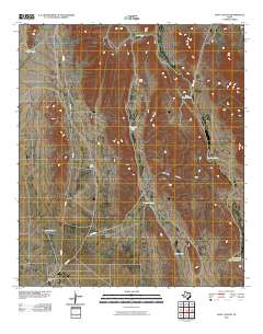 Goat Canyon 2010 topographic map thumbnail