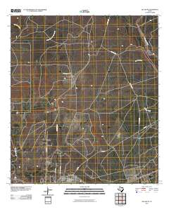 Del Rio NE 2010 topographic map thumbnail