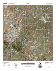 Eagle Pass East 2010 topographic map thumbnail