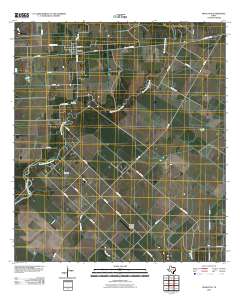 Francitas 2010 topographic map thumbnail