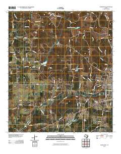 Jasper West 2010 topographic map thumbnail