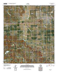 Hondo 2010 topographic map thumbnail