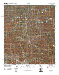 Hat-A Ranch 2010 topographic map thumbnail