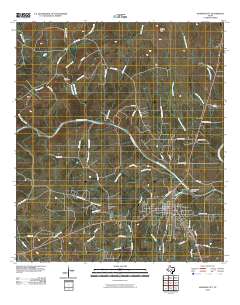Johnson City 2010 topographic map thumbnail